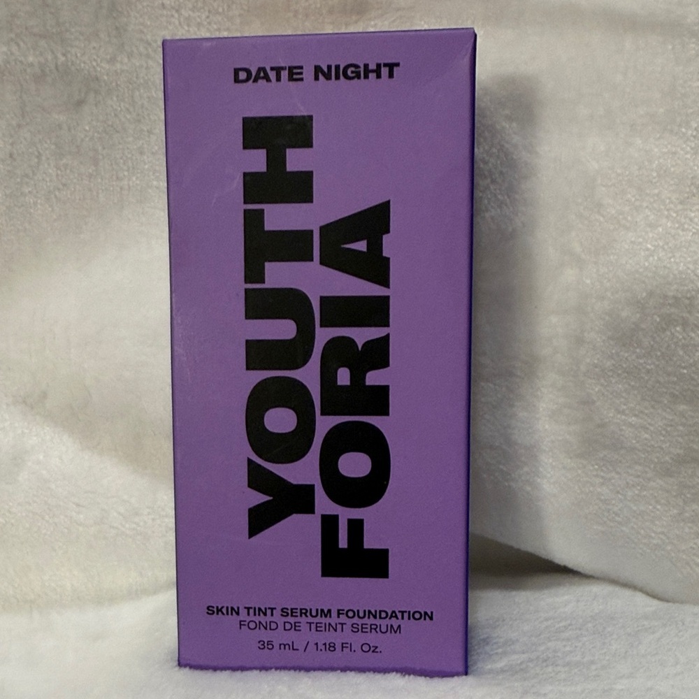 Youthforia Date Night Skin Tint Serum Foundation - Purple